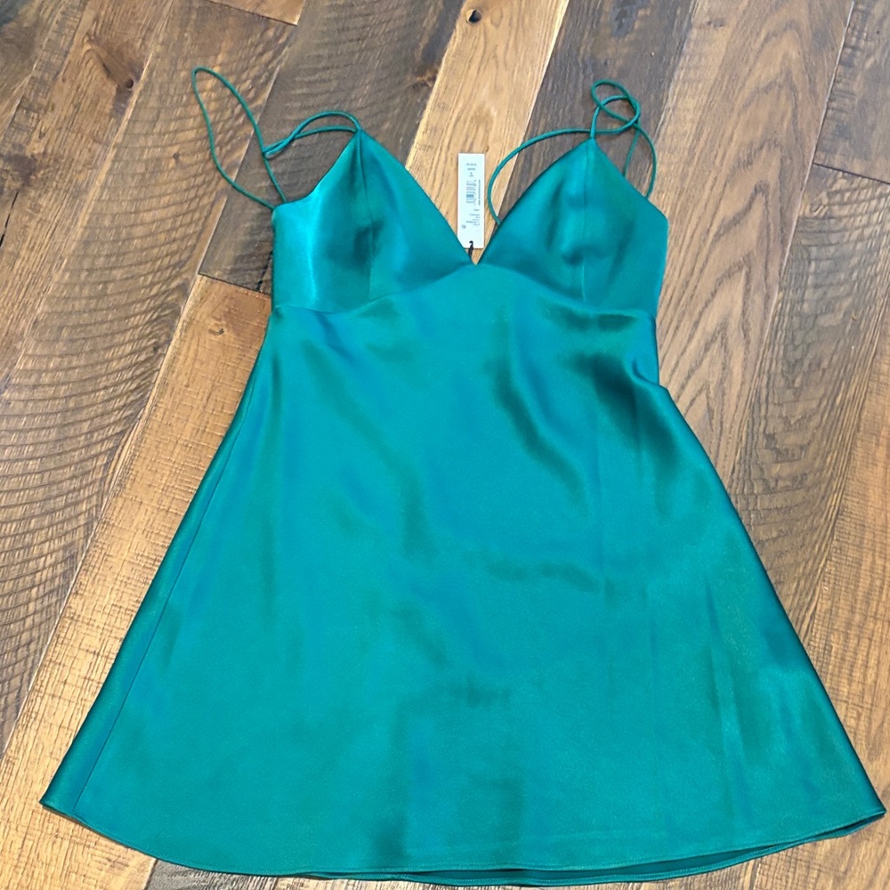 Alice + Olivia Emerald Dress
